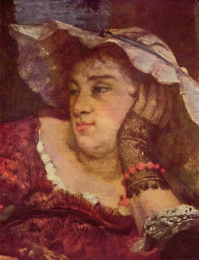 Girl by the Seine by Gustave Courbet